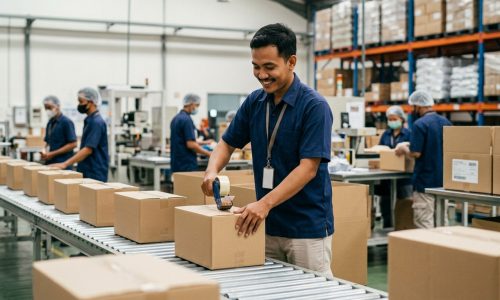 produksi packing