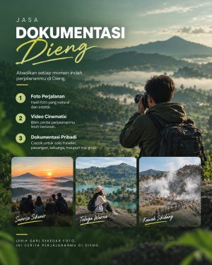 Jasa Dokumentasi Dieng