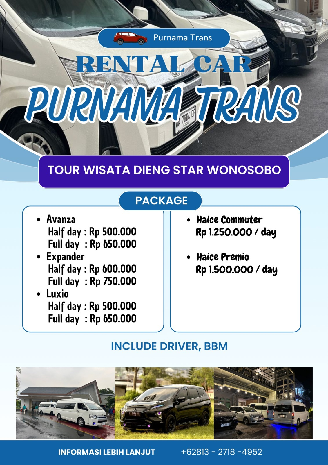 Rental Car Purnama Trans